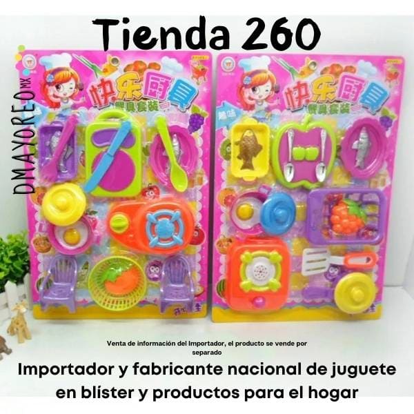 juguete en blister