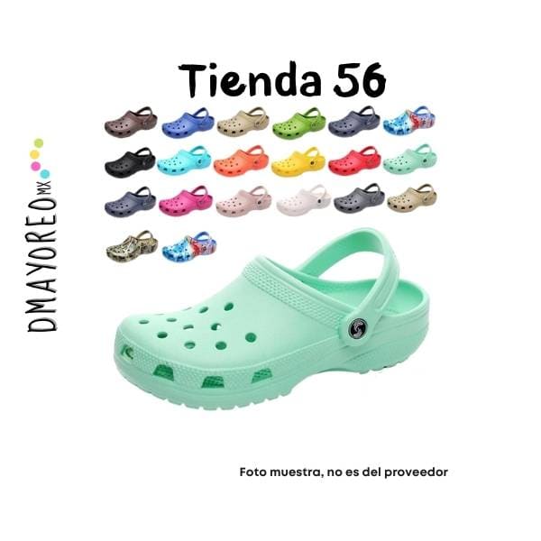 Categoría única 22 crocs por mayoreo