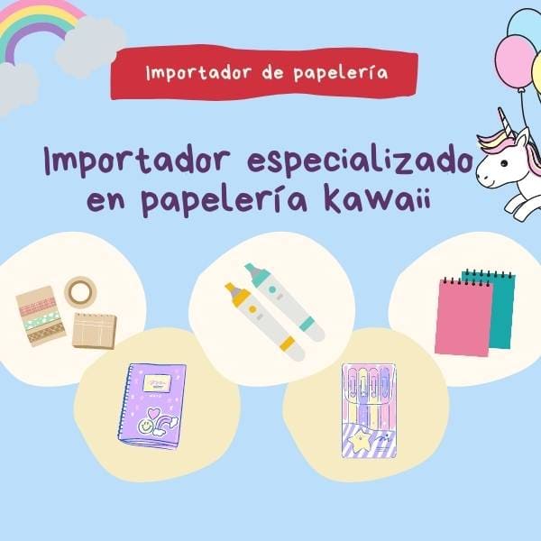 Tiendas chinas con venta al mayoreo en CDMX 13 papeleria kawaii
