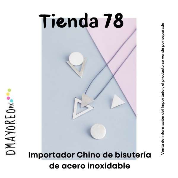 joyería de acero inoxidable al mayoreo
