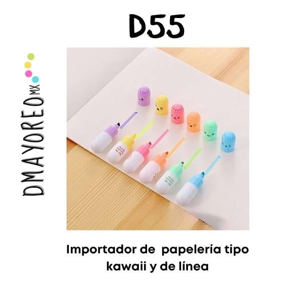 papelería tipo kawaii por mayoreo