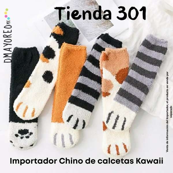 calcetas largas kawaii