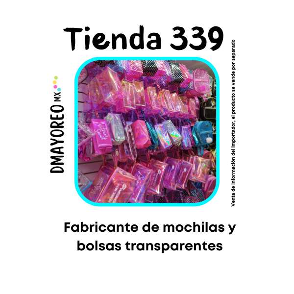 mochilas transparentes mayorista