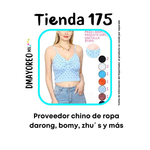 proveedor chino de ropa bomy