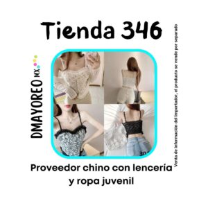 Tienda 346: Importador con venta de ropa interio por mayoreo