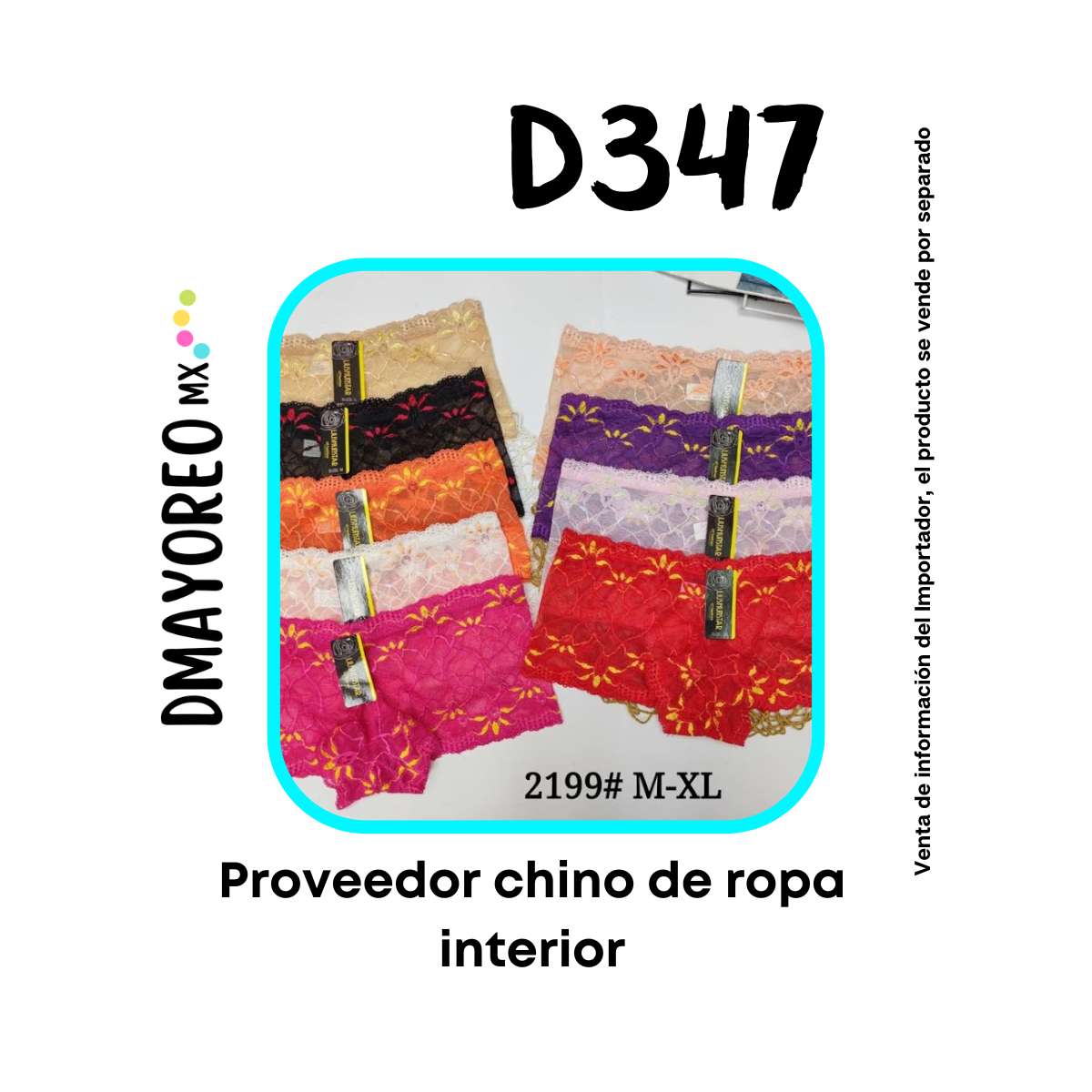 Categoría única 53 proveedor de ropa interior importada barata - Dmayoreomx