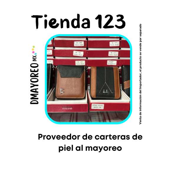 carteras de piel por mayoreo